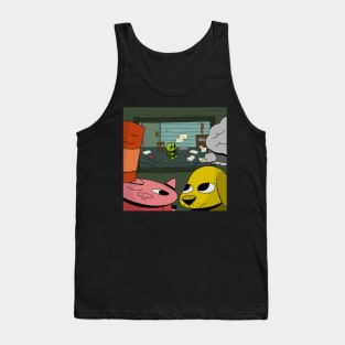 Frog Dog Log - Curious Tank Top